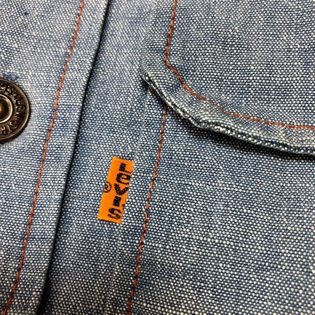 ヤフオク! - 米買付 70's Levis PANATELA シャンブレーデニム...