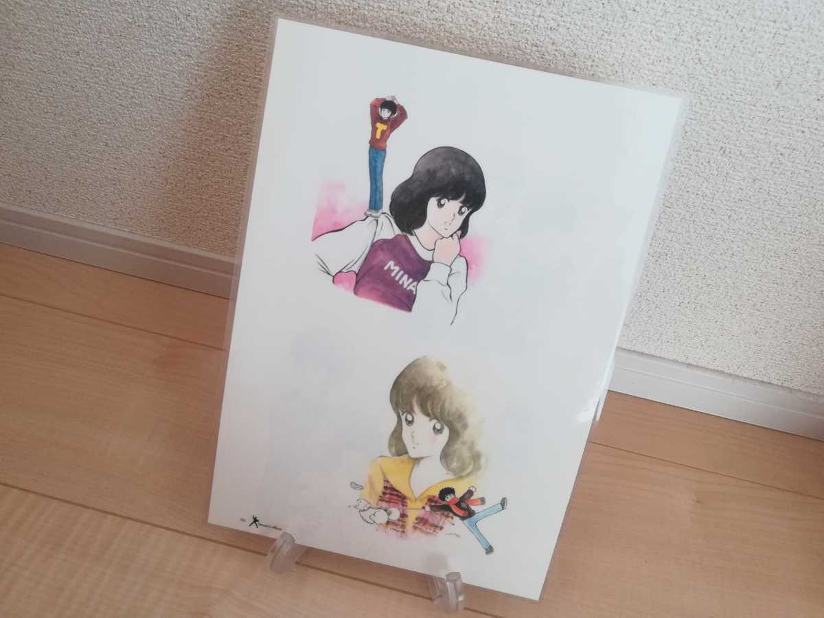 ヤフオク! - 非売品 あだち充 イラスト Season's ヤフオク! - 非売品 あだち充 イラスト Season's