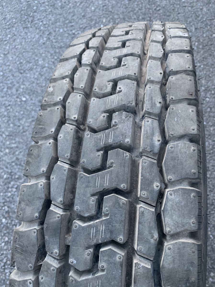 ミックスタイヤ YOKOHAMA TY287 225/80R17.5 123/122L 225/80/17.5 225-80-17.5 ヨコハマ TY287 2017年　イボ付き　1本_画像2