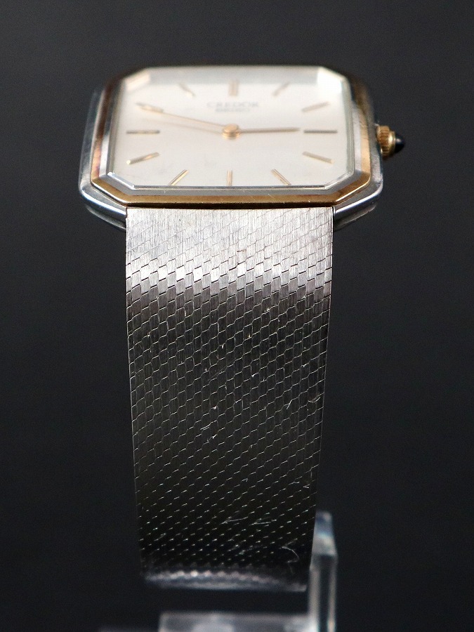 SEIKO CREDOR セイコー クレドール クオーツ メンズ腕時計 6020-5090 SS_画像5