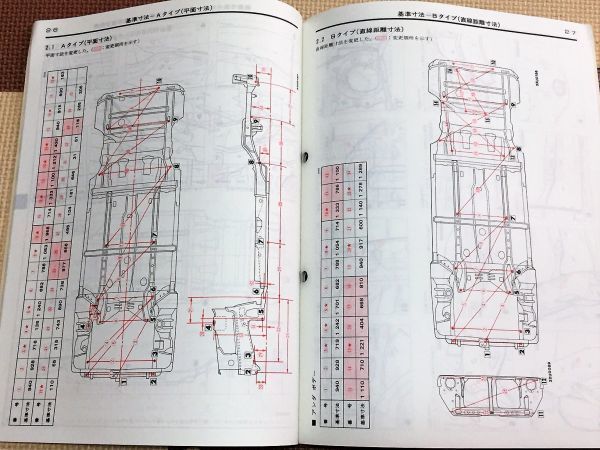 ★★★ミラージュ/ランサーバン/ランサーワゴン　C32V/C34V/C37W　整備解説書　ボデー編/追補版　86.08★★★_画像2