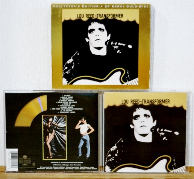 ルー・リードLOU REED/トランスフォーマーTRANSFORMER★高音質 24KTゴールドCD★デヴィッド・ボウイ ワイルド・サイドを歩け_画像1