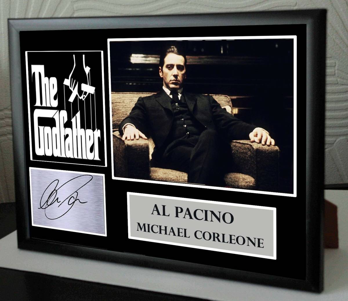 国産品 god 送料込み ゴッドファーザー The Godfather フィルムセル 複製サイン フレームディスプレイ 9 - 小道具、衣装 - hlt.no 国産品 god 送料込み ゴッドファーザー The Godfather フィルムセル 複製サイン フレームディスプレイ 9 - 小道具、衣装 - hlt.no