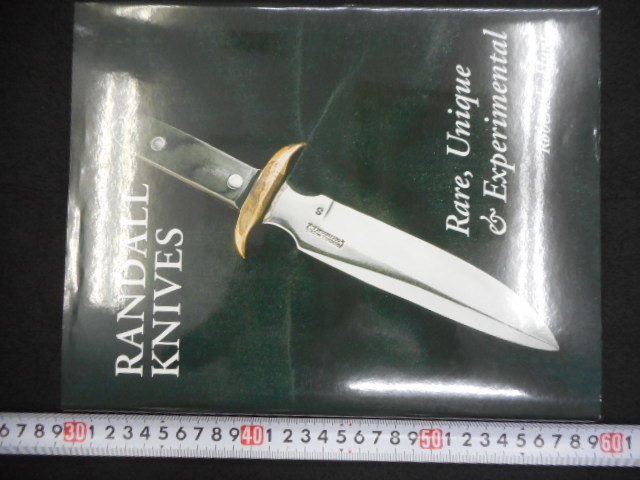  нож книга@ иностранная книга Randall RANDALL KNIVES RARE ONIQUE EXPERIMENTAL