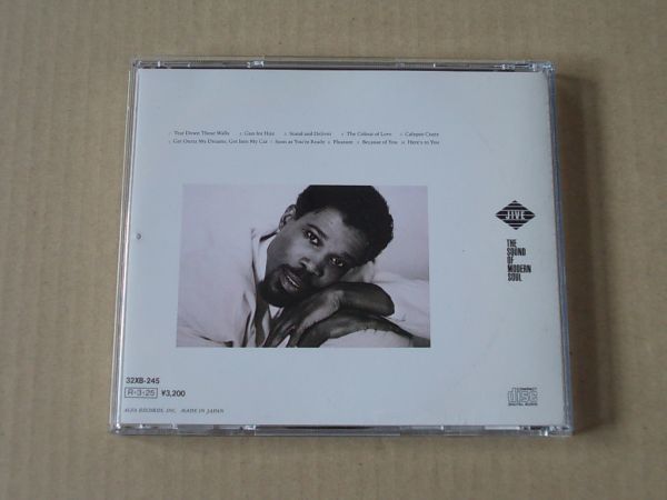 E2978　即決　CD　ビリー・オーシャン　BILLY OCEAN『TEAR DOWN THESE WALLS』　国内盤　1988年盤　￥3200盤_画像3