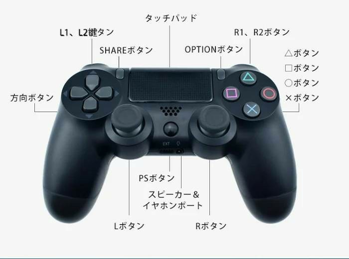PS4コントローラー ワイヤレスコントローラー  DUALSHOCK4