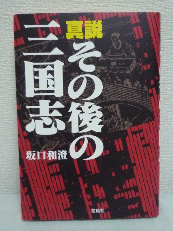 真説 その後の三国志 ★ 坂口和澄 ◆中国 歴史 諸葛孔明 魏・呉・蜀三国はどうなったか 英雄・名族の子孫たちはいかにのちの世を生きるのか_画像1