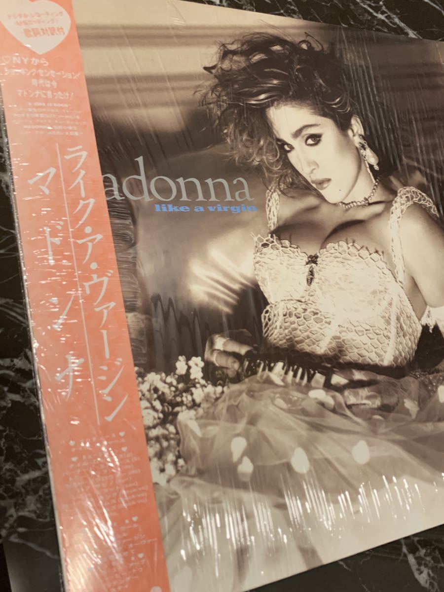 ★【送料無料】★★★ 【Madonna マドンナ】 / 【Like A Virgin Clear Vinyl】★レコード／★Madonna マドンナ / Like A Virgin：★帯付き