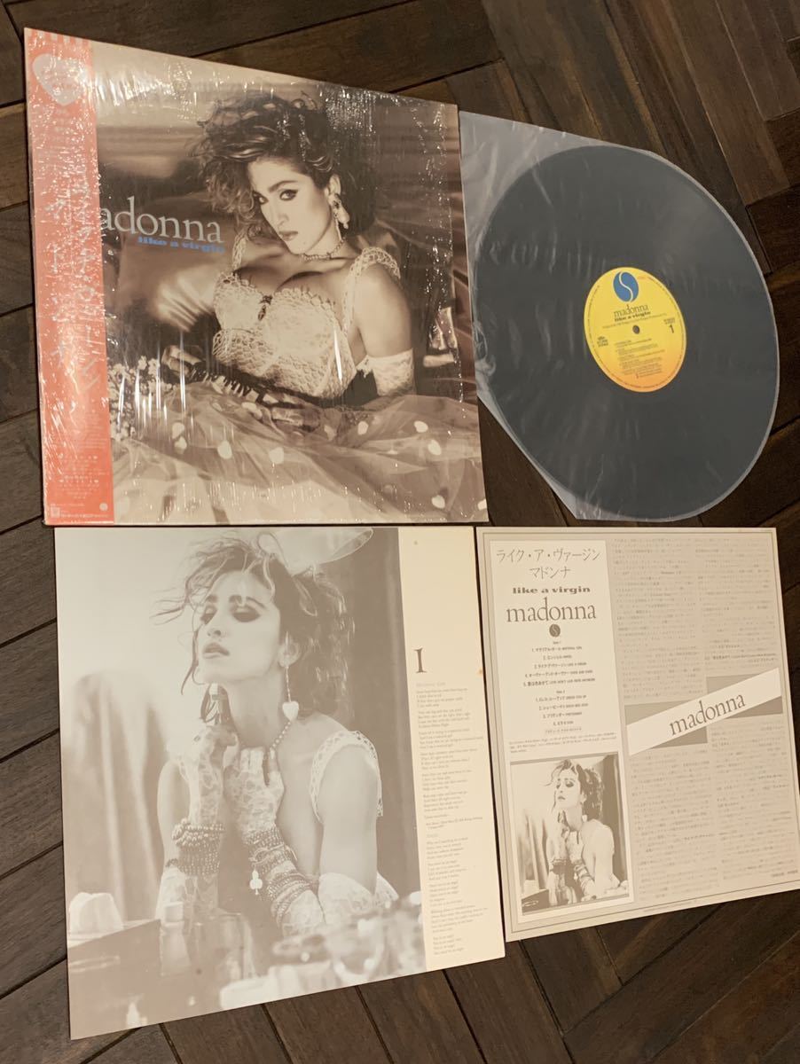 ★【送料無料】★★★ 【Madonna マドンナ】 / 【Like A Virgin Clear Vinyl】★レコード／★Madonna マドンナ / Like A Virgin：★帯付き