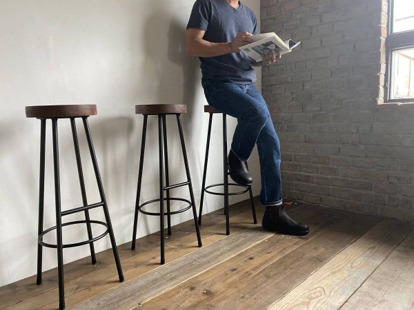 * commodity explanation shipping day obligatory reading WS-H800-LS pair put attaching high stool chair chair legs tep chair - natural wood counter chair //