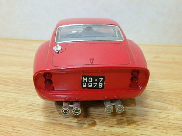 s006k burago Ferrari 250GTO 1962 1/24 BBurago ferrari minicar die-cast red made in italy minicar 