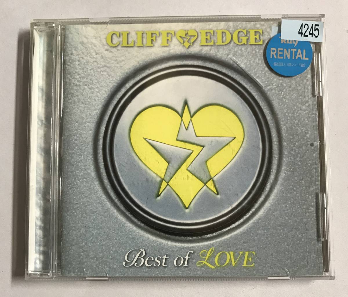 【CD】Best of LOVE / CLIFF EDGE【レンタル落ち】@CD-22-1_画像1