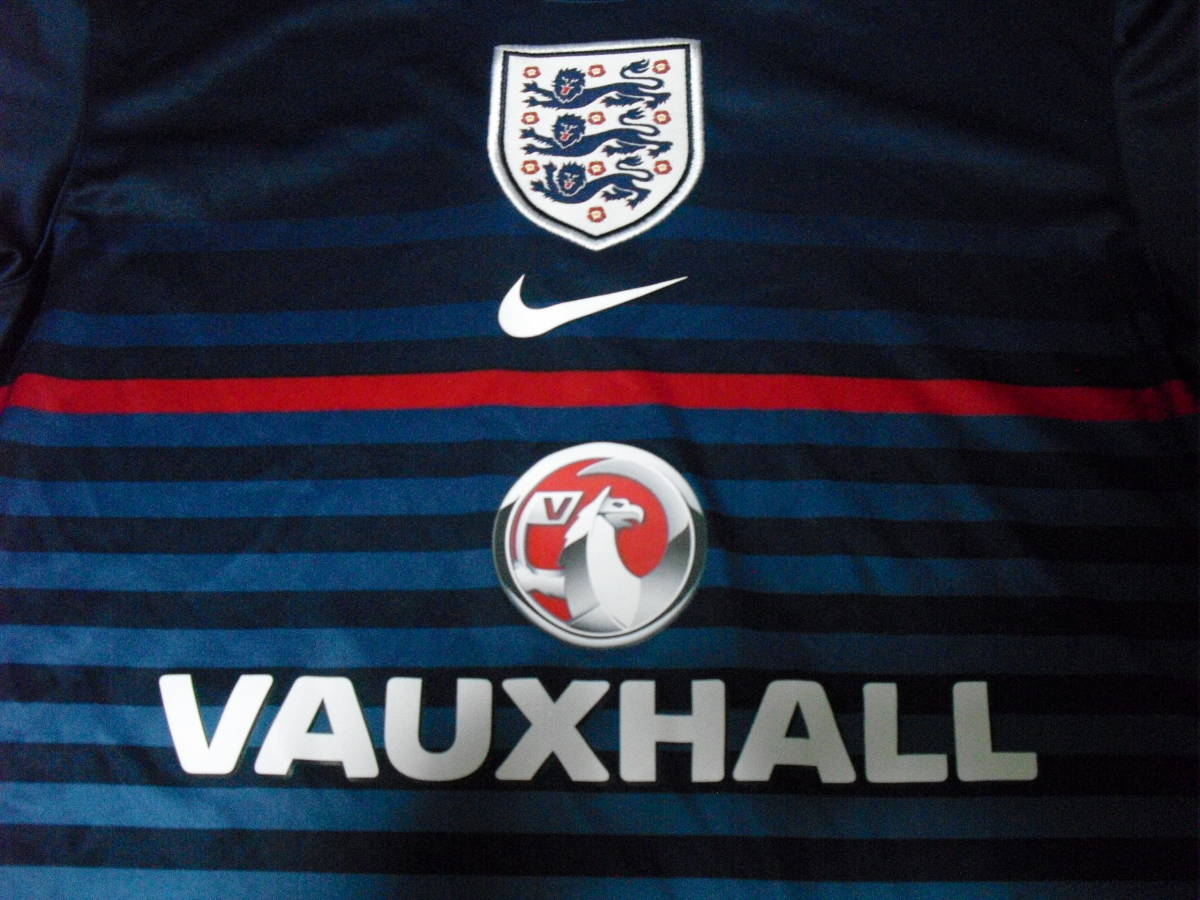 サッカー イングランド代表 2013 NIKE VAUXHALL ユニフォーム_画像3