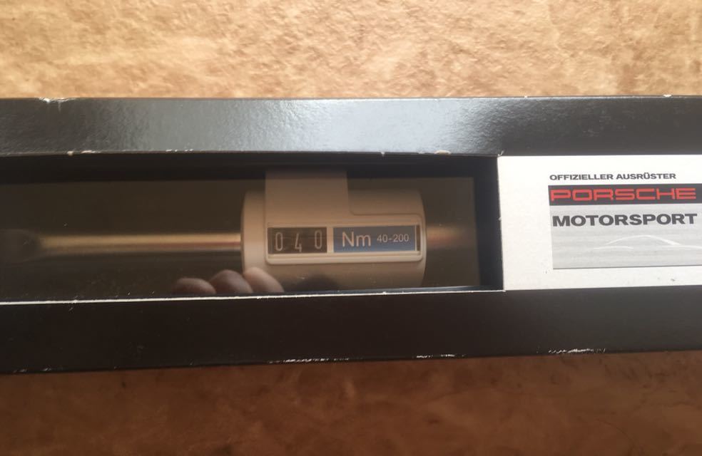 【未使用品】HAZET(ハゼット) トルクレンチ ポルシェモデル 5122-2CLT-PD
