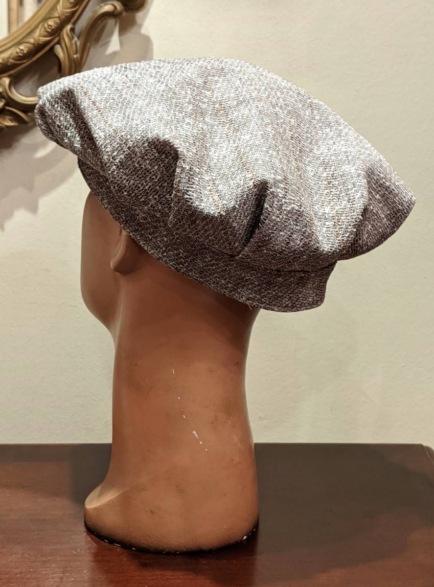  Vintage ткань использование 10*s20*s30*s способ Casquette / Europe Франция Flat шляпа Work SWINGΓOT