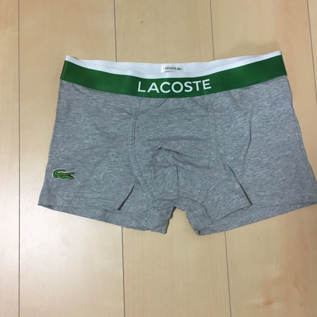 【新品未使用】LACOSTE ボクサーパンツ Lサイズ 3枚セット