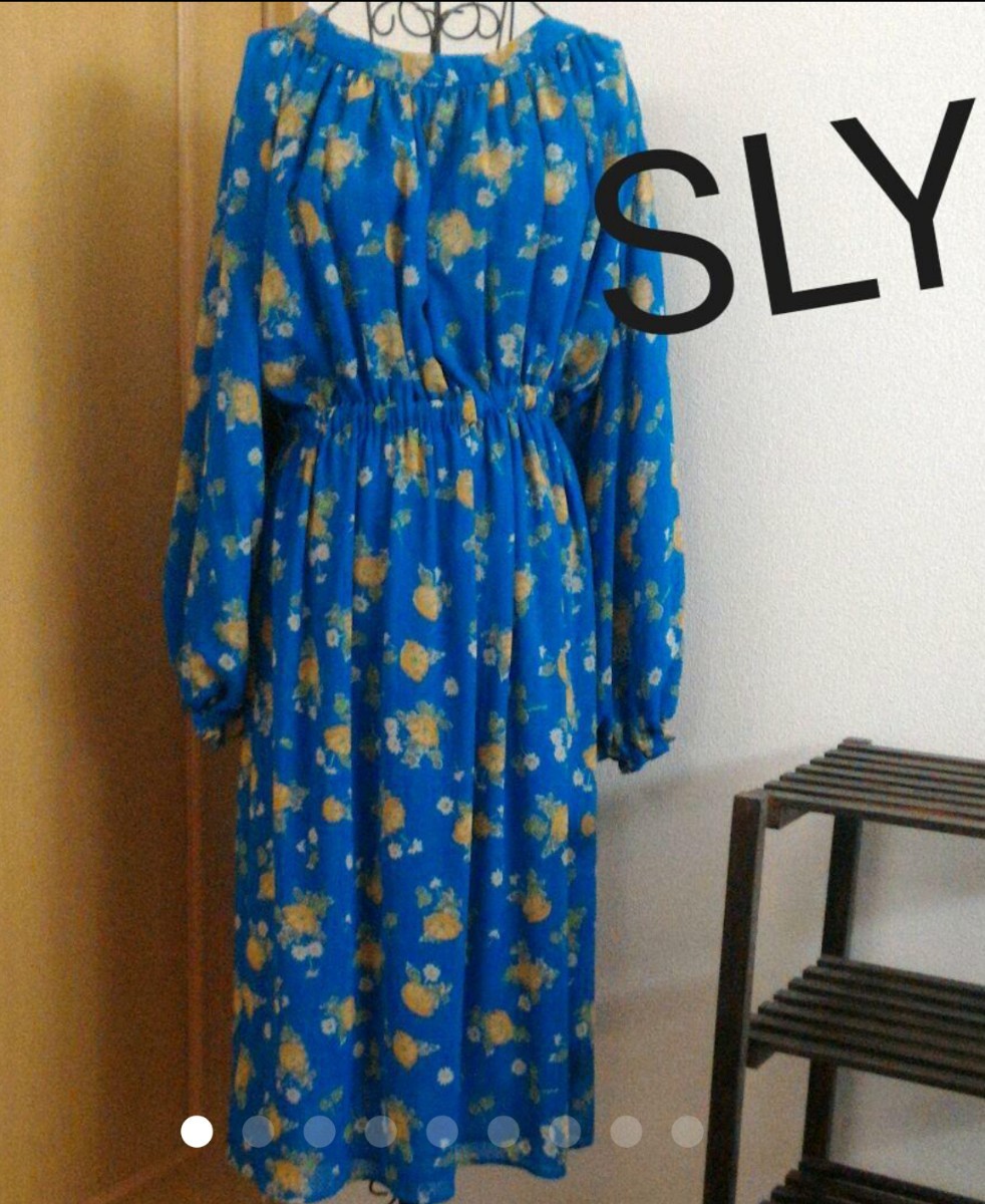 Paypayフリマ スライ Sly 花柄ロングワンピース Paypayフリマ スライ Sly 花柄ロングワンピース