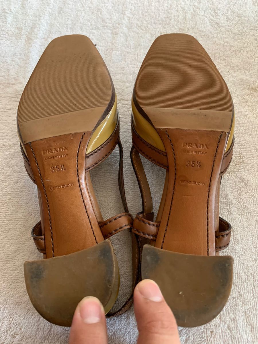 PRADA スエードミュール 23.5cm 24時間限定!
