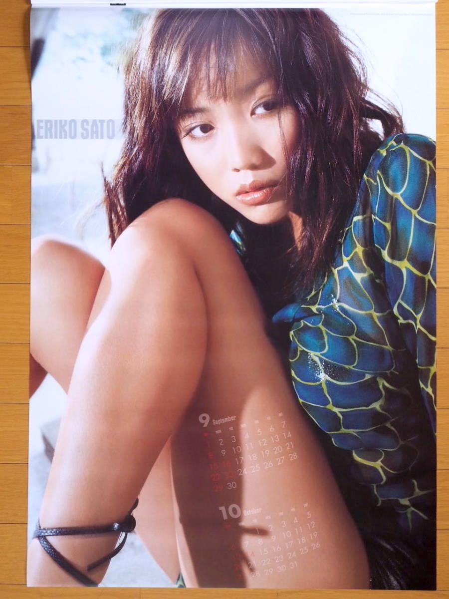 ヤフオク 02年 佐藤江梨子 カレンダー 未使用保管品 ヤフオク 02年 佐藤江梨子 カレンダー 未使用保管品