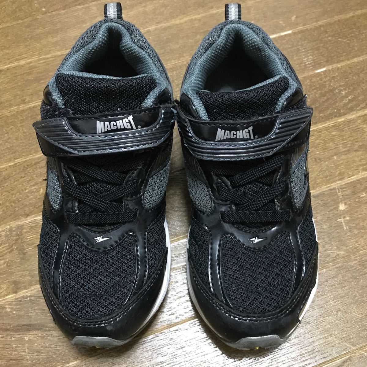 NIKE 19 センチ　ホーキンス　19センチ　ABCマート　キッズ　子供　スニーカー　靴　男の子　セット　黒　グレー　ブラック　シューズ_画像7