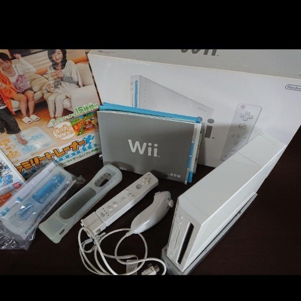 すぐに遊べる Wii本体 ゲームセット ダイエット 脳トレ 知育 ニンテンドー 