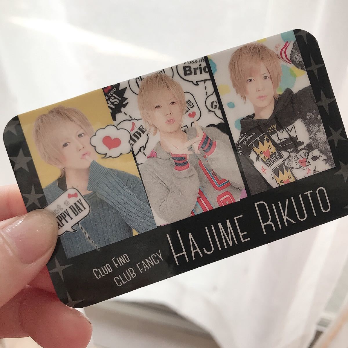 Paypayフリマ ほすちる Fino りっくん 名刺 Paypayフリマ ほすちる Fino りっくん 名刺
