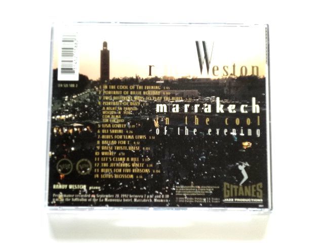 輸入盤 CD【731452158826】Randy Weston ランディ・ウェストン / Marrakech In The Cool Of The Evening / 送料310円～_画像2