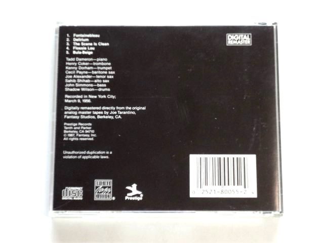輸入盤 CD【OJCCD0552】Tadd Dameron タッド・ダメロン＆ヒズ・オーケストラ / Fontainebleau / 送料310円～_画像2