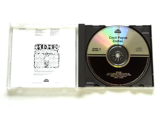 希少盤 CD【BOM526】セシル・ペイン Cecil Payne / ゾディアック Zodiac / 送料310円～_画像3