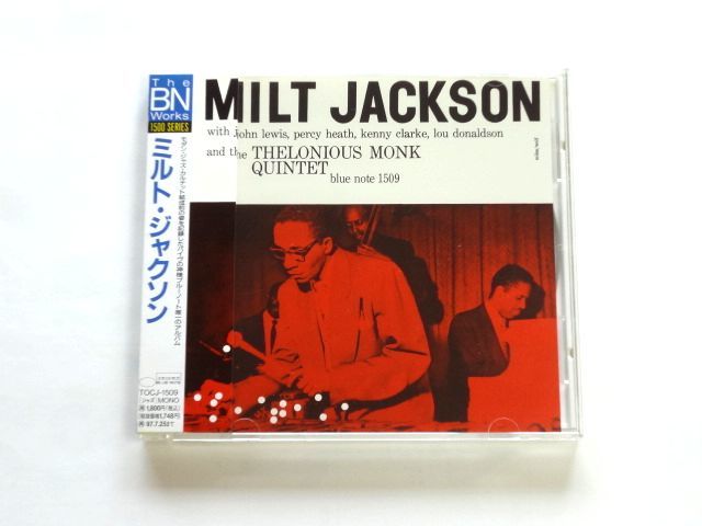国内盤 CD【TOCJ1509】ミルト・ジャクソン Milt Jackson / ミルト・ジャクソン Milt Jackson ,Thelonious Monk Quintet / 送料310円～_画像1