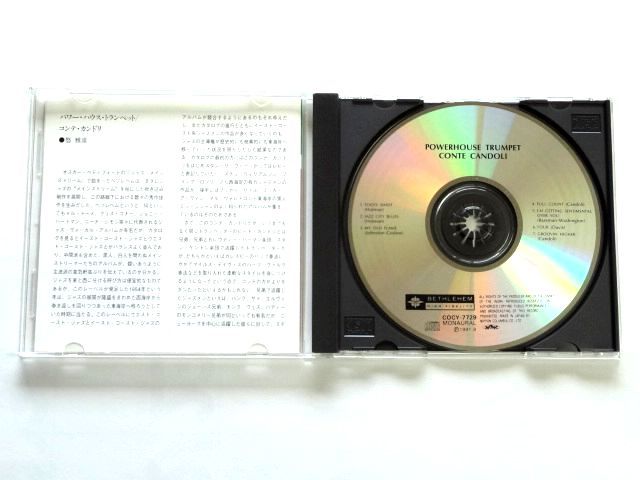 国内盤 CD【COCY7729】コンテ・カンドリ Conte Candoli / パワーハウス・トランペット / 送料310円～_画像3
