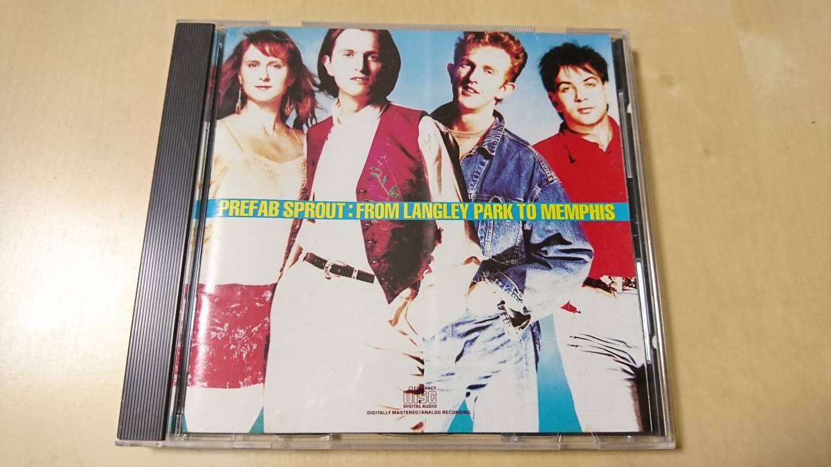 *PREFAB SPROUT『FROM LANGLEY PARK TO MEMPHIS』CD プリファブ・スプラウト