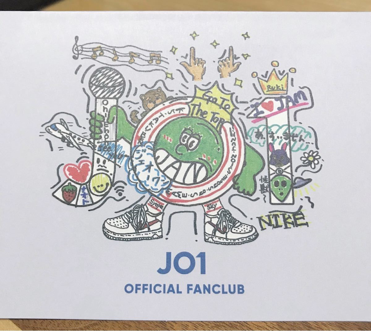 Paypayフリマ ファンクラブ Jo1 ポップアップカード ポストカード