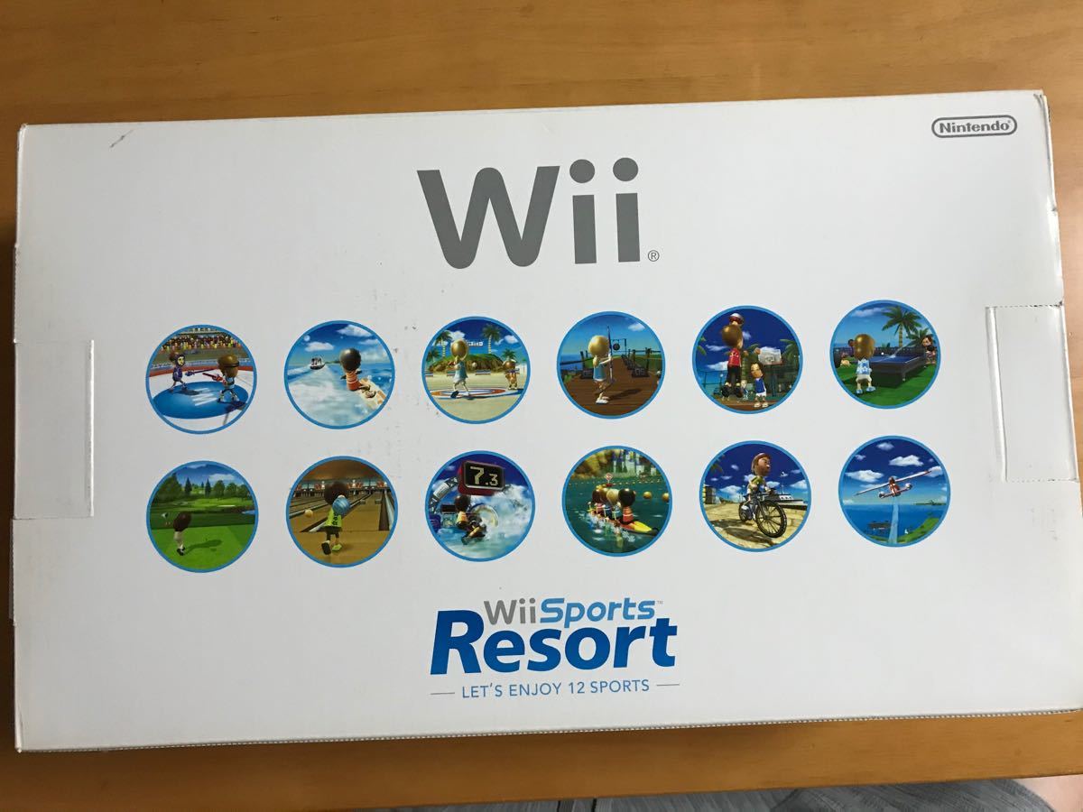 Wii本体/専用コントローラ Wiiリモコンプラス2本 Wiiスポーツリゾート