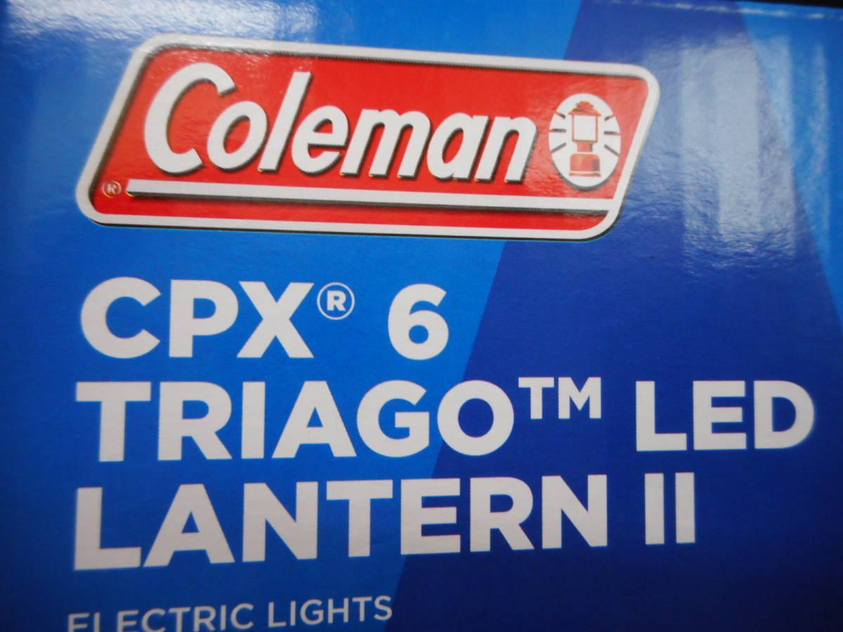 コールマン ランタン　トライアゴTM　LEDランタンⅡ　CP×6　アウトドアギア　新品