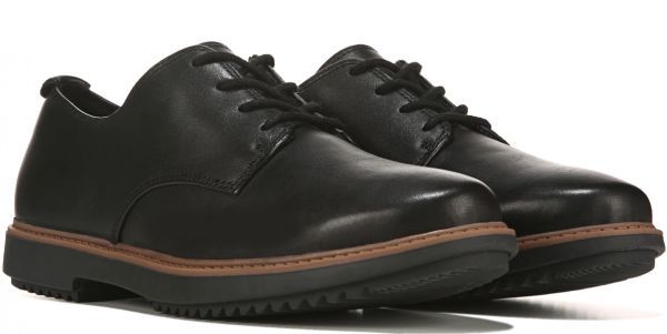 Бесплатная доставка Clarks 25,5 см кружево -ус оксфордская кожаная черная черная roafer flat Office Office Boots Ballet R97