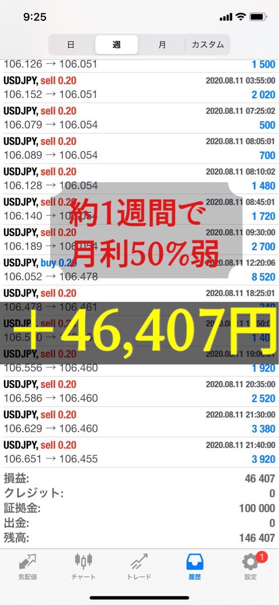 FX 自動売買ツール(EA) 週利50% 保有ポジションも公開 マーチン FX 自動売買ツール(EA) 週利50% 保有ポジションも公開 マーチン