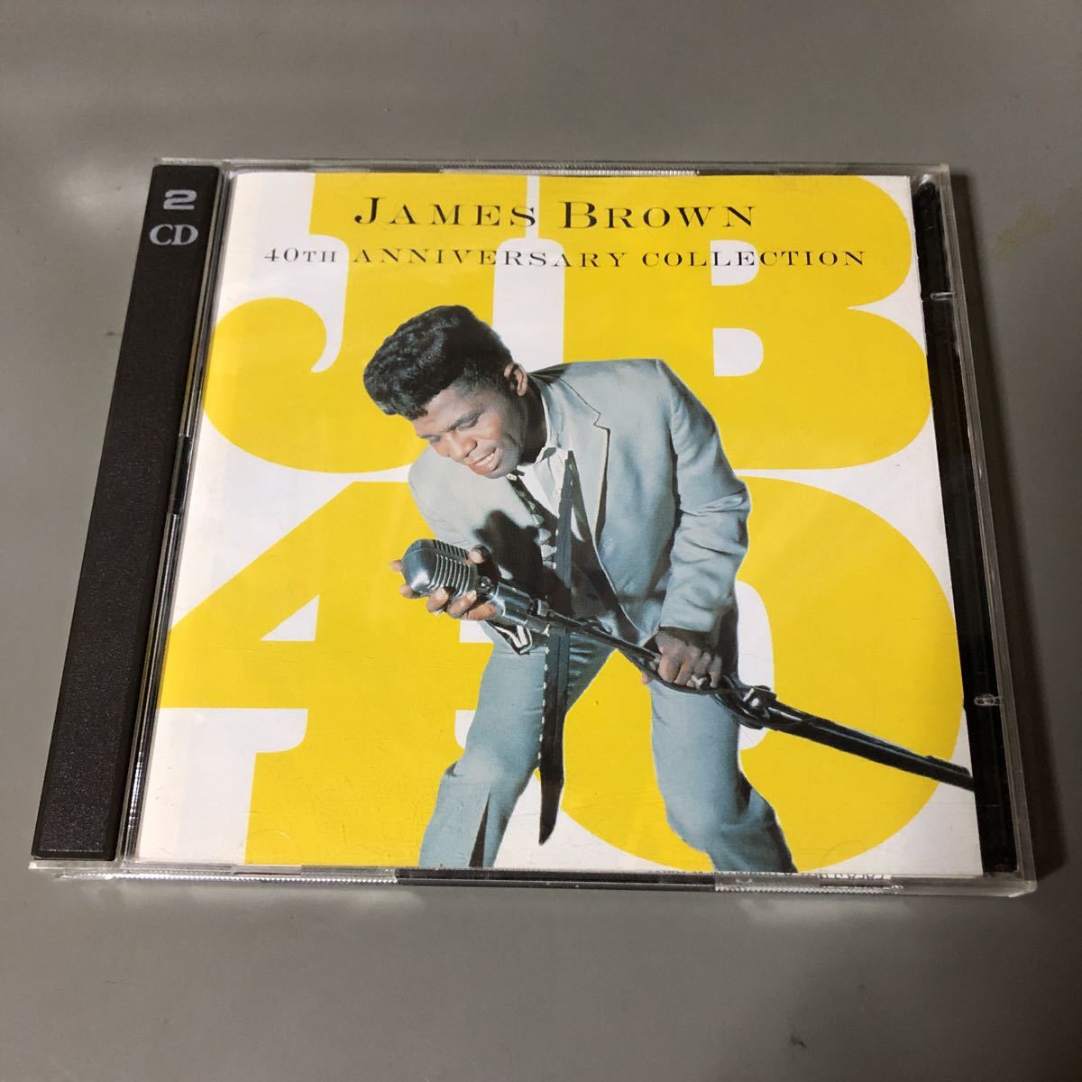 ジェームス・ブラウン　グレイテスト・ヒッツ 40th ANNIVERSARY COLLECTION 国内盤2枚組CD