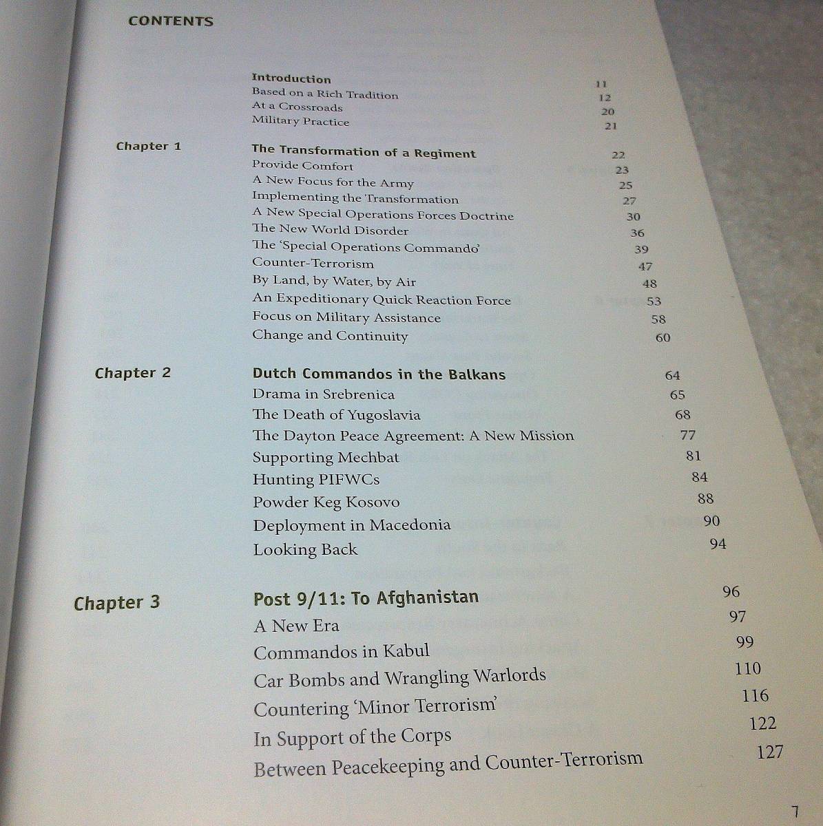 ＜洋書＞オランダ陸軍特殊部隊　1989年以降の活動『CALLSIGN NASSAU: Dutch Army Special Forces in Action in the 'New World Disorder'』