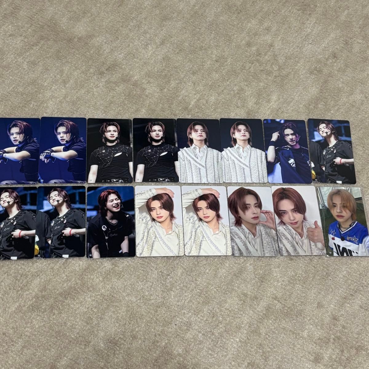 INI 松田迅 XQUARE MASTERPEACE トレカ リストバンド ステッカー