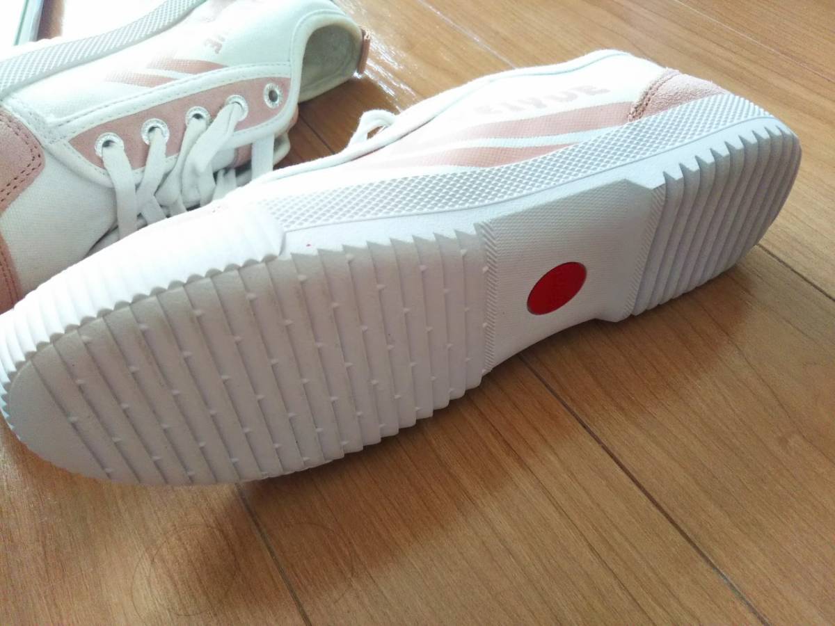 ●シューズ●新品 Feiyue フェイユエ スポーツシューズ 230 36 22.0～23.0㎝ ピンク かわいい ジョギング ウォーキング 上海_画像3