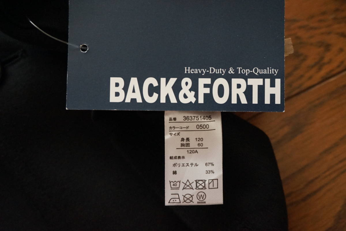 新品　 ■　 BACK & FORTH　 ■ 　フォーマル 　ジャケット　 ■ 　size 120A 　_画像2