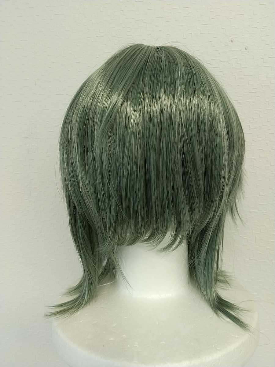Paypayフリマ 落ち着いた緑の長めショートのフルウィッグ ストレート コスプレウィッグ グリーン ミックスカラー Paypayフリマ 落ち着いた緑の長めショートのフルウィッグ ストレート コスプレウィッグ グリーン ミックスカラー