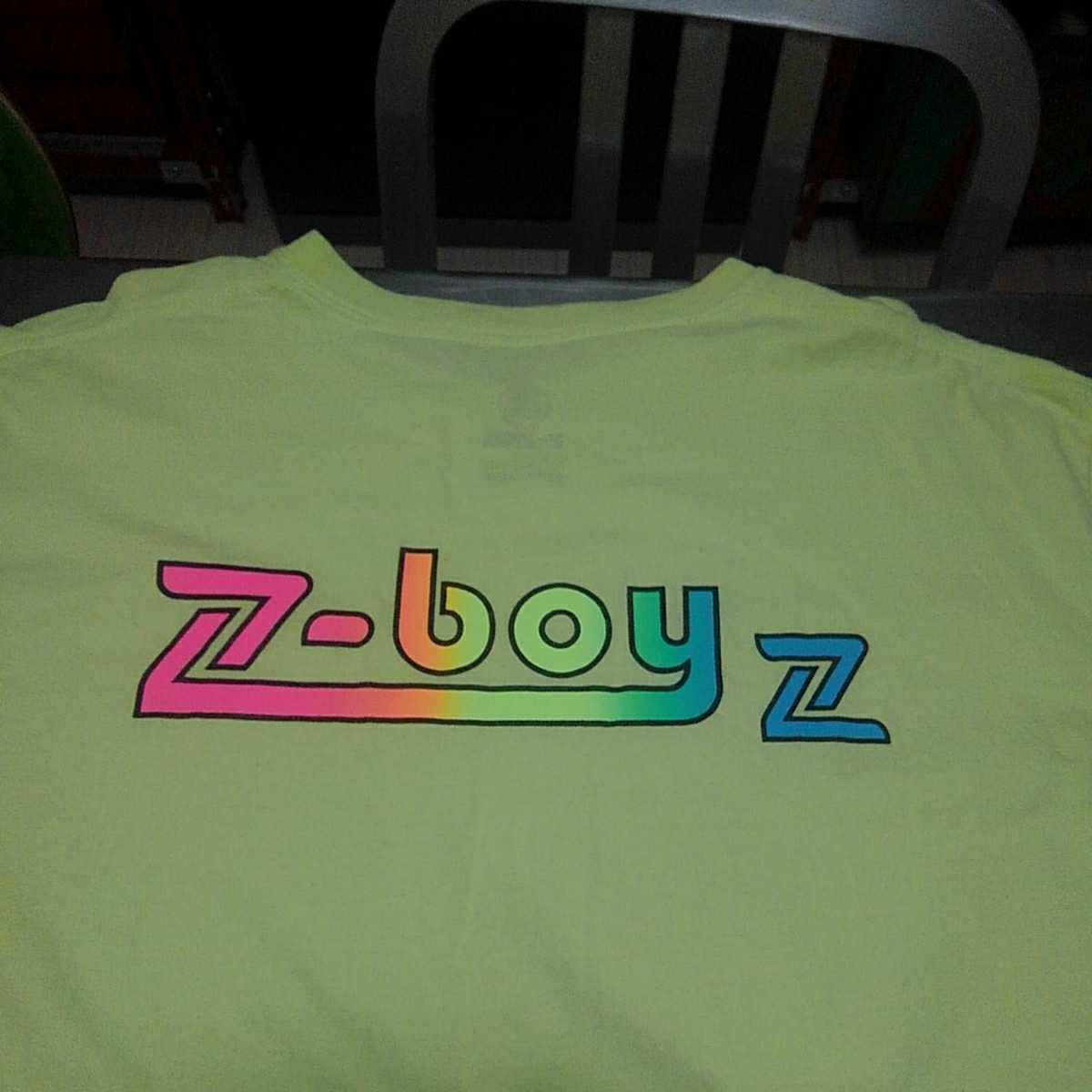 Z-BOYS z-flex スケボー　スケートボード　Tシャツ　ドッグタウン　ベニス　クラシック　イエロー　オールドスクール　ZEPHYR　ゼファー_画像3