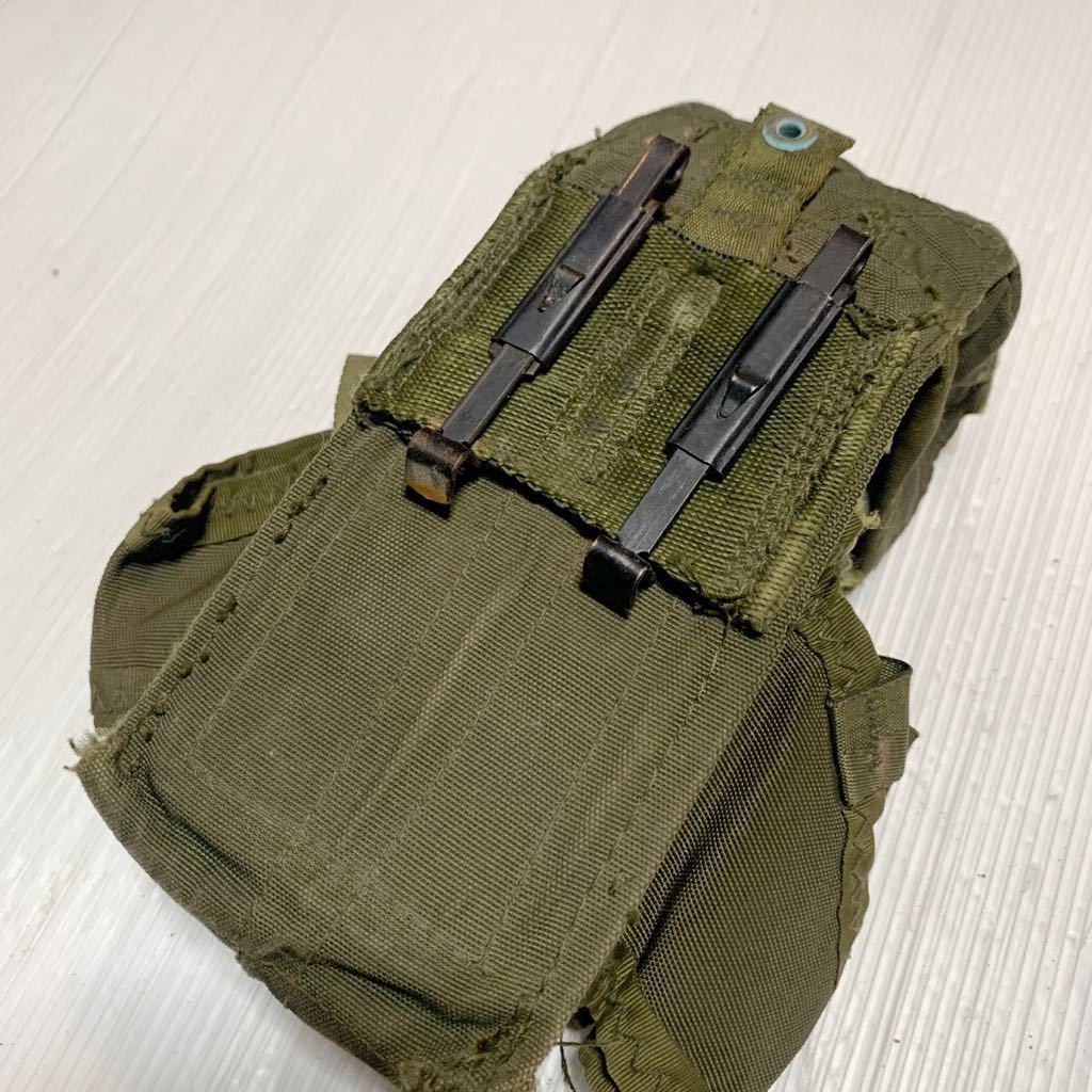 米軍放出品　実物　M4 M16用マガジンポーチ　中古　LC1 lc2 DEVGRU_画像4