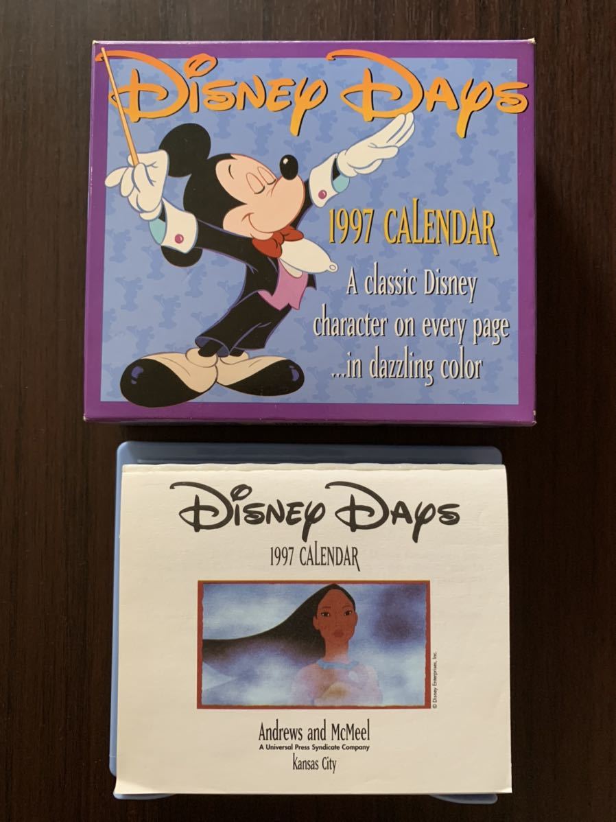 ディズニー 1997年 365日 日めくりカレンダー クラシックデザイン その他 売買されたオークション情報 Yahooの商品情報をアーカイブ公開 オークファン Aucfan Com