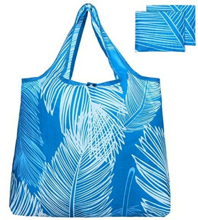 エコバッグ 買い物袋 2個セット 折りたたみ大容量 防水 肩掛けコンビニバッグ 