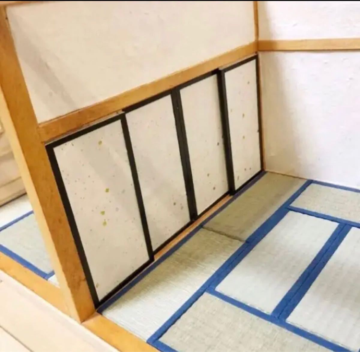 Paypayフリマ 1点限り 元家具職人が作る ミニチュア 和室 8畳二間 畳付き 扉開閉可能 Paypayフリマ 1点限り 元家具職人が作る ミニチュア 和室 8畳二間 畳付き 扉開閉可能