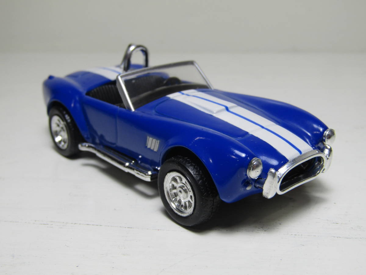 SHELBY COBRA 1/43she ruby Cobra 427 S/C 1965 blue racing stripe out of print beautiful goods CARROLL SHELBY not yet exhibition goods V8 american muscle 