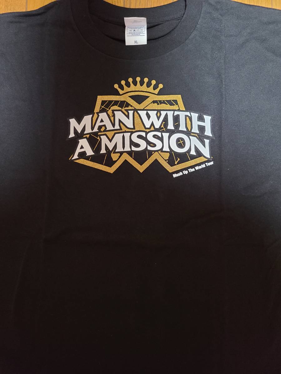 ヤフオク Man With A Mission Tシャツ ブラック 新品未使
